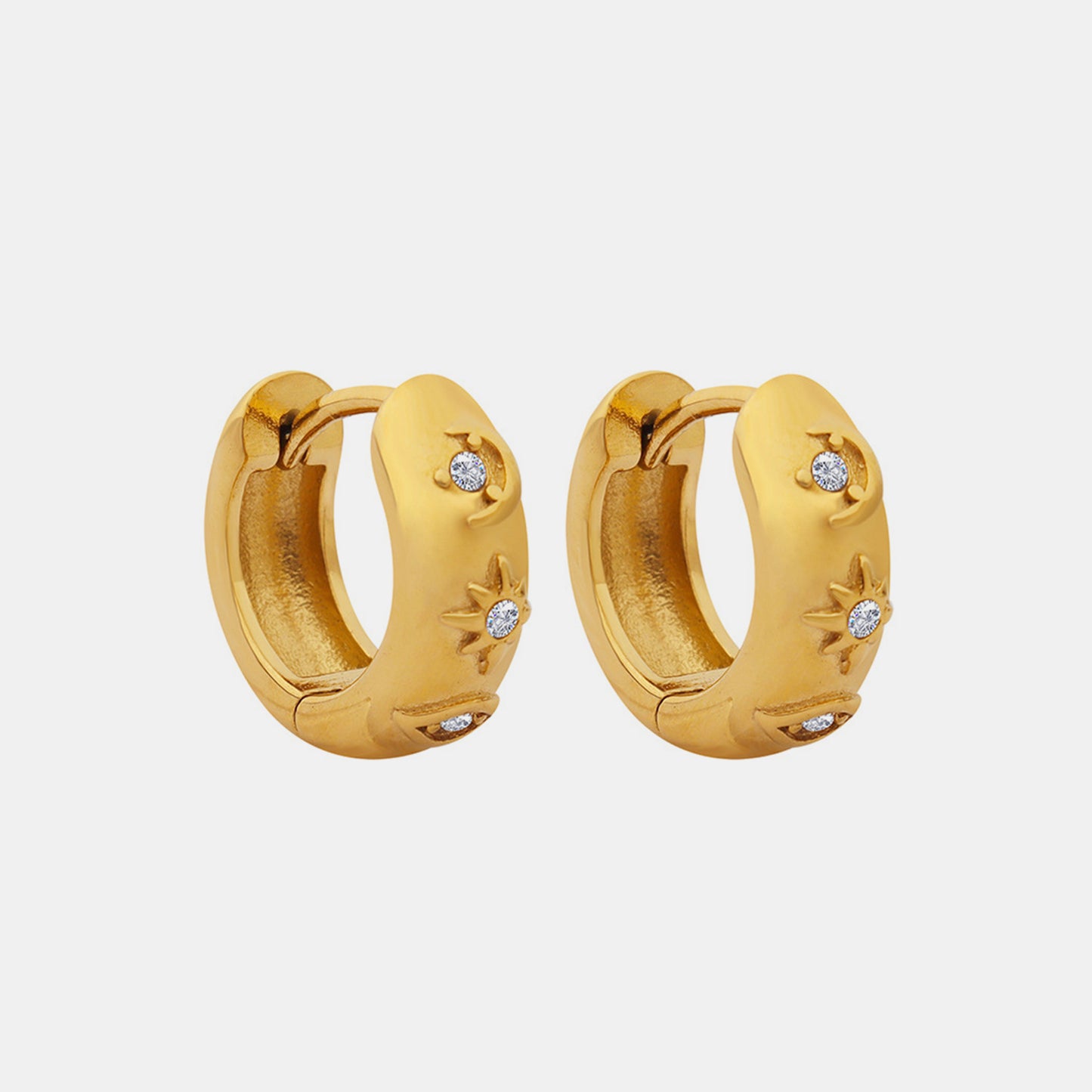 Star Struck Mini Hoop Earrings