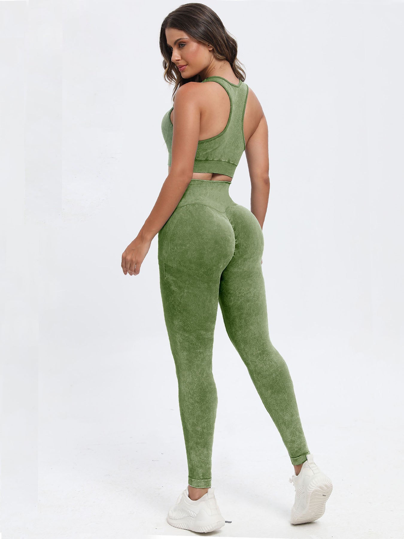 Scoop Neck Top and Pants Active Set