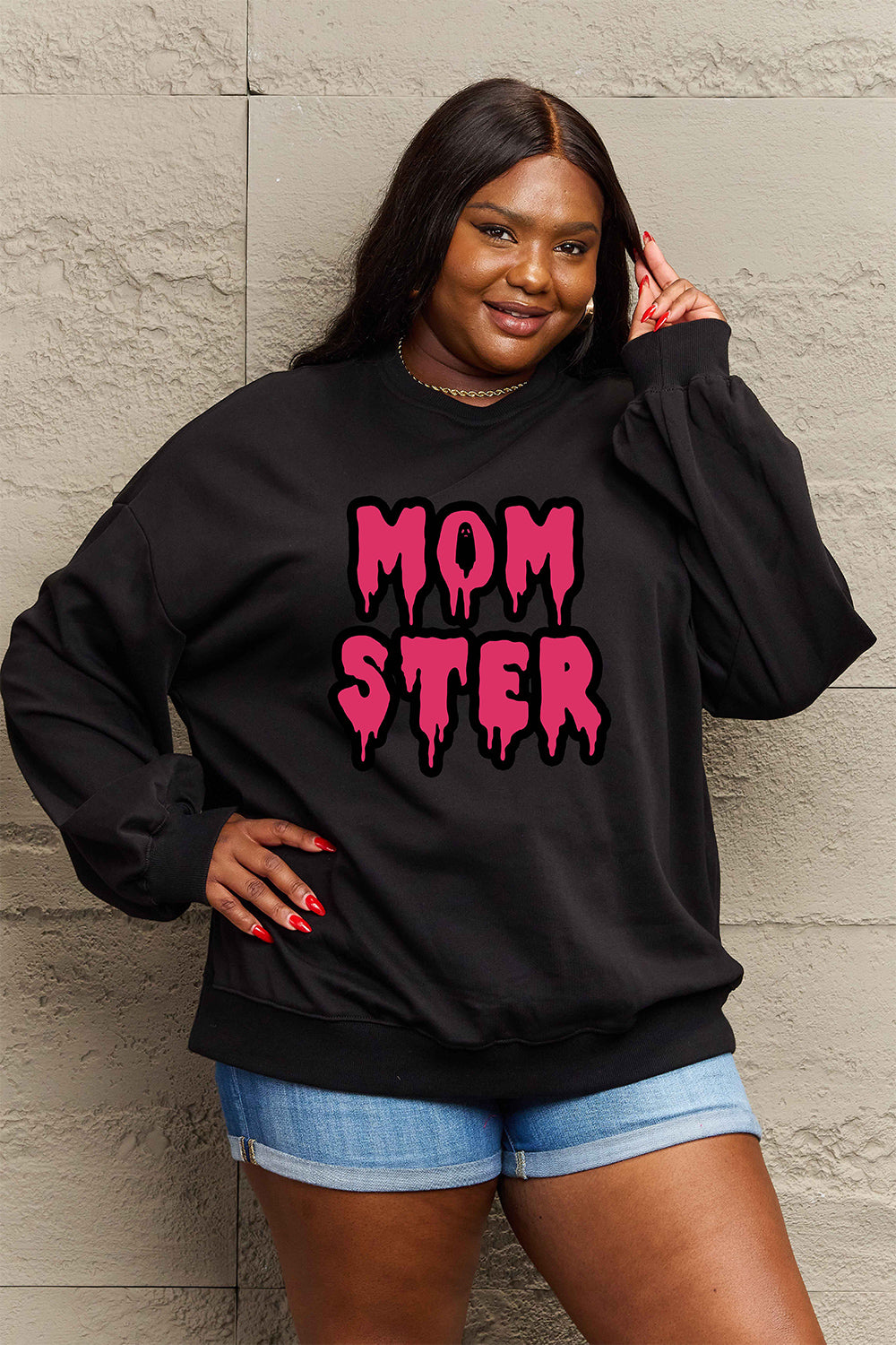 MOM STER Graphic Sweatshirt