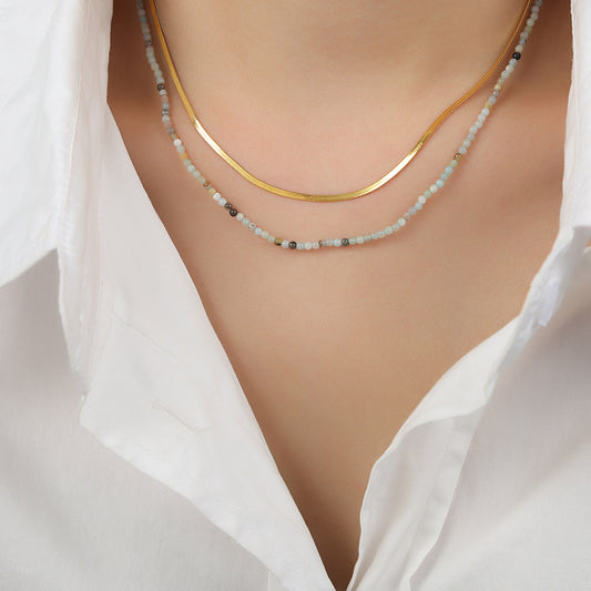 Graceful Double-Layered Necklace