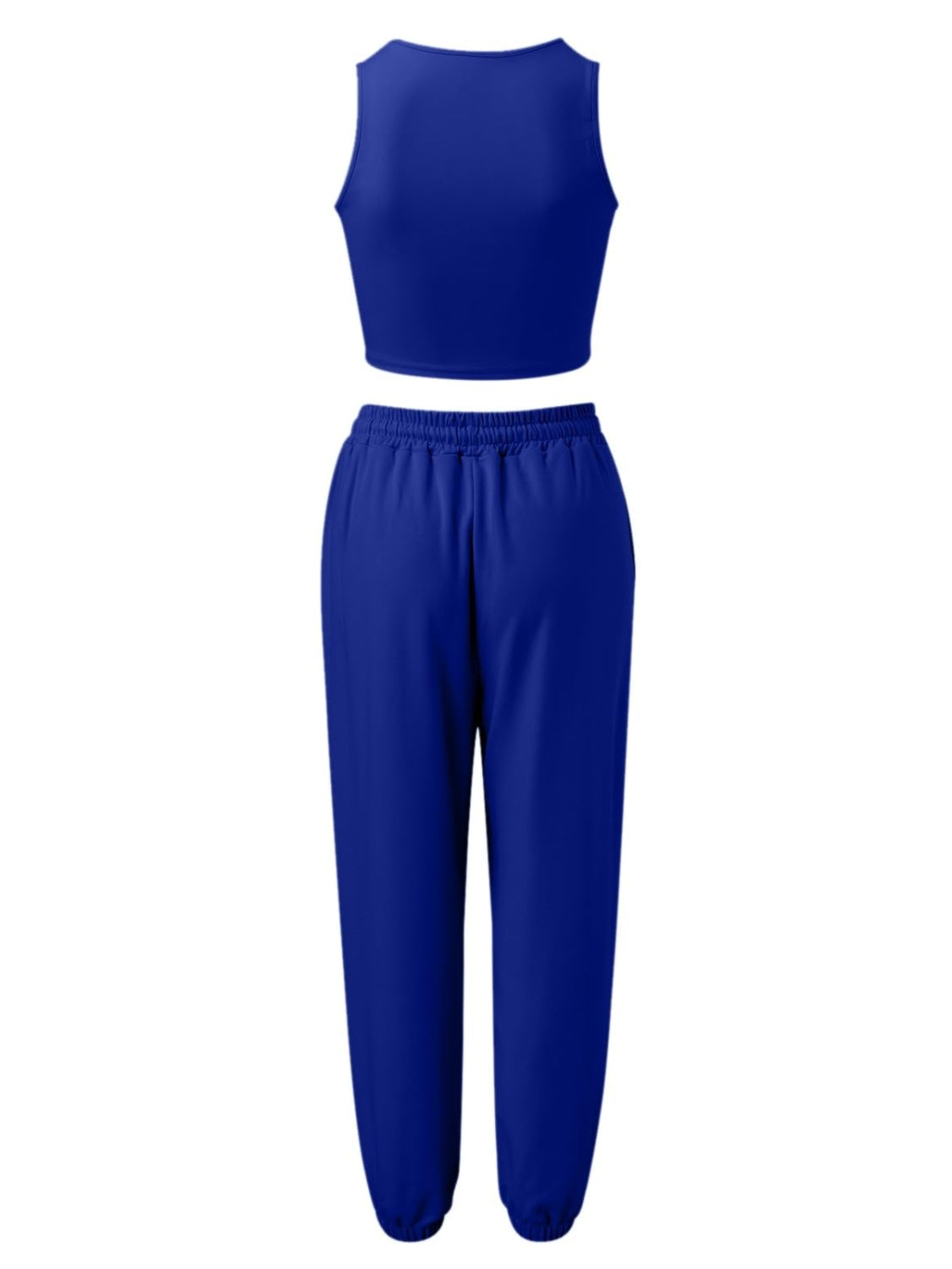 Activewear Top and Drawstring Joggers Set