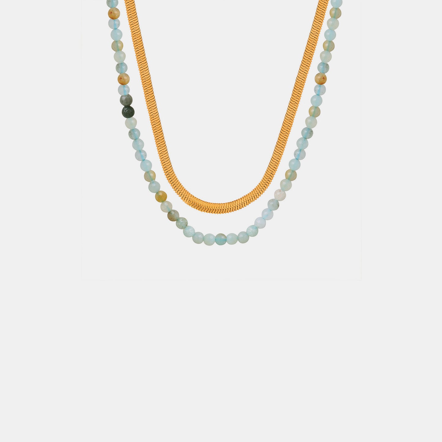 Graceful Double-Layered Necklace