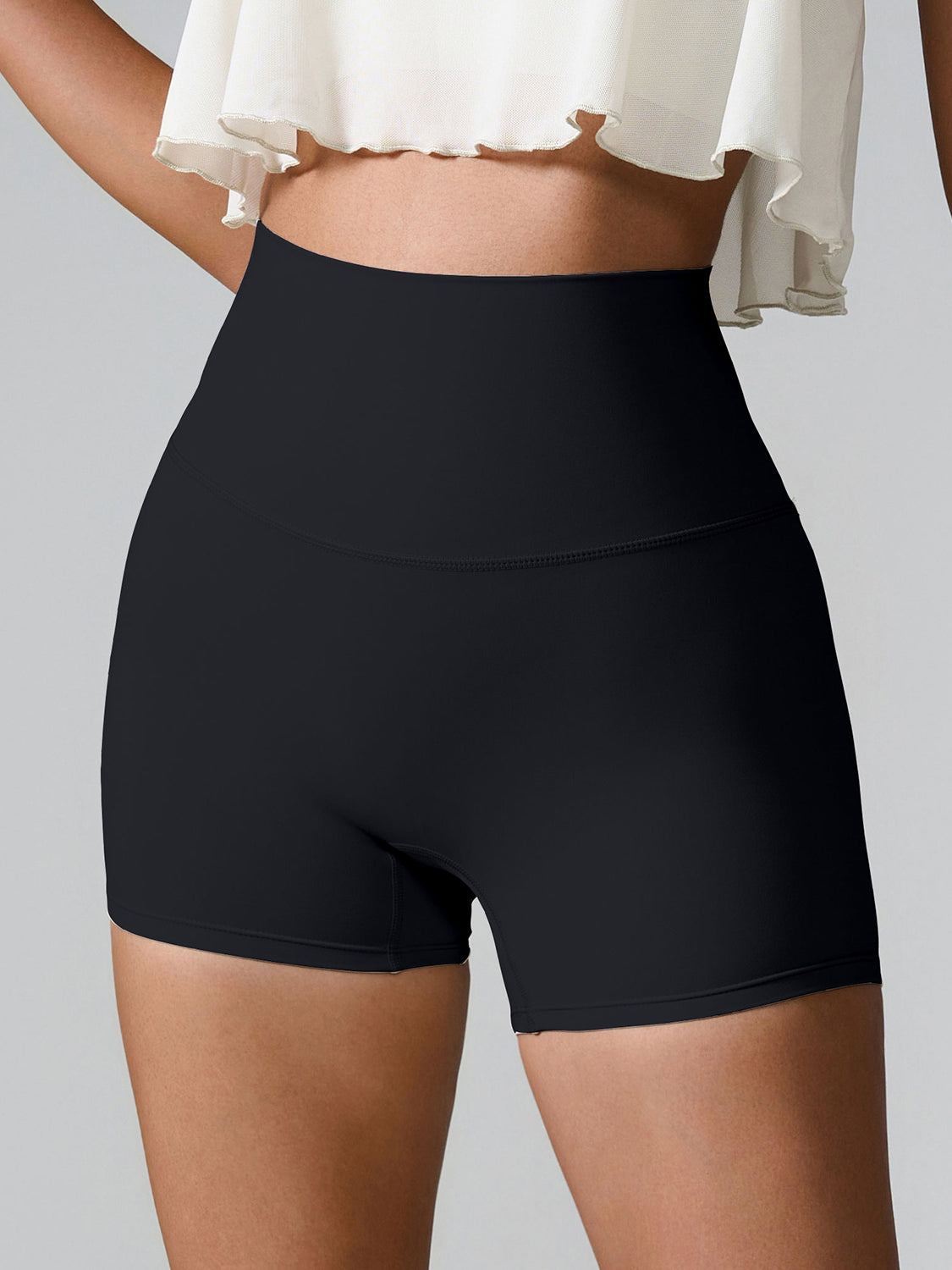 High Waisted Active Shorts