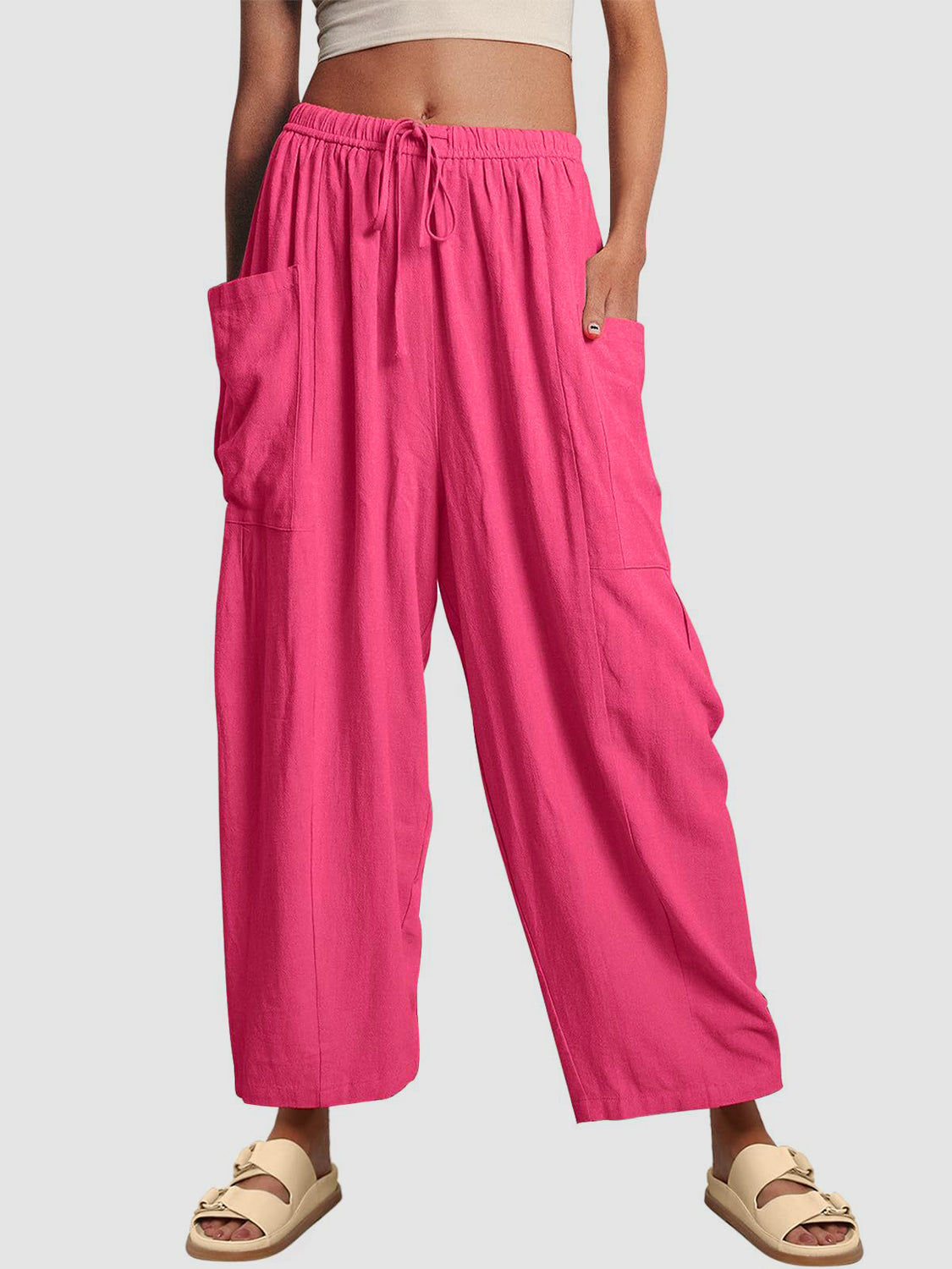 Beach Vibes Wide Leg Pants