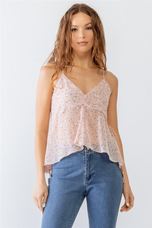 Love Criss-Cross Back Flare Cami