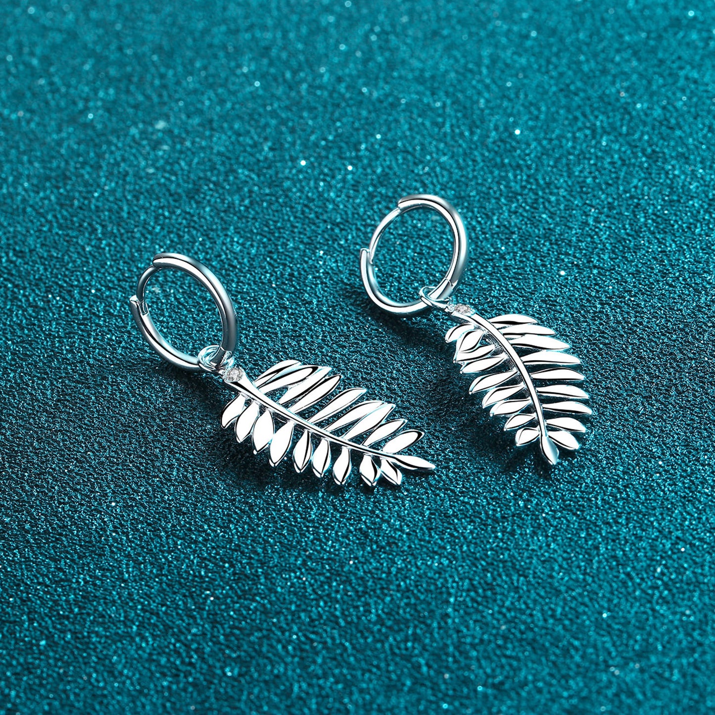 Palm Frond Earrings