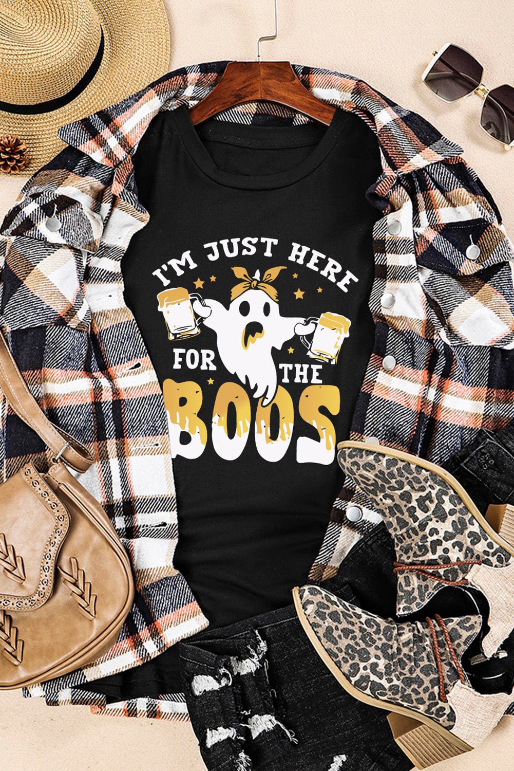 I'm Just Here For the BOOS T-Shirt