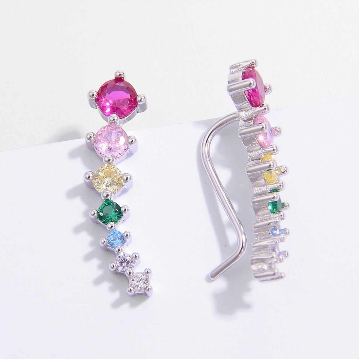 Rainbow Drop Earrings