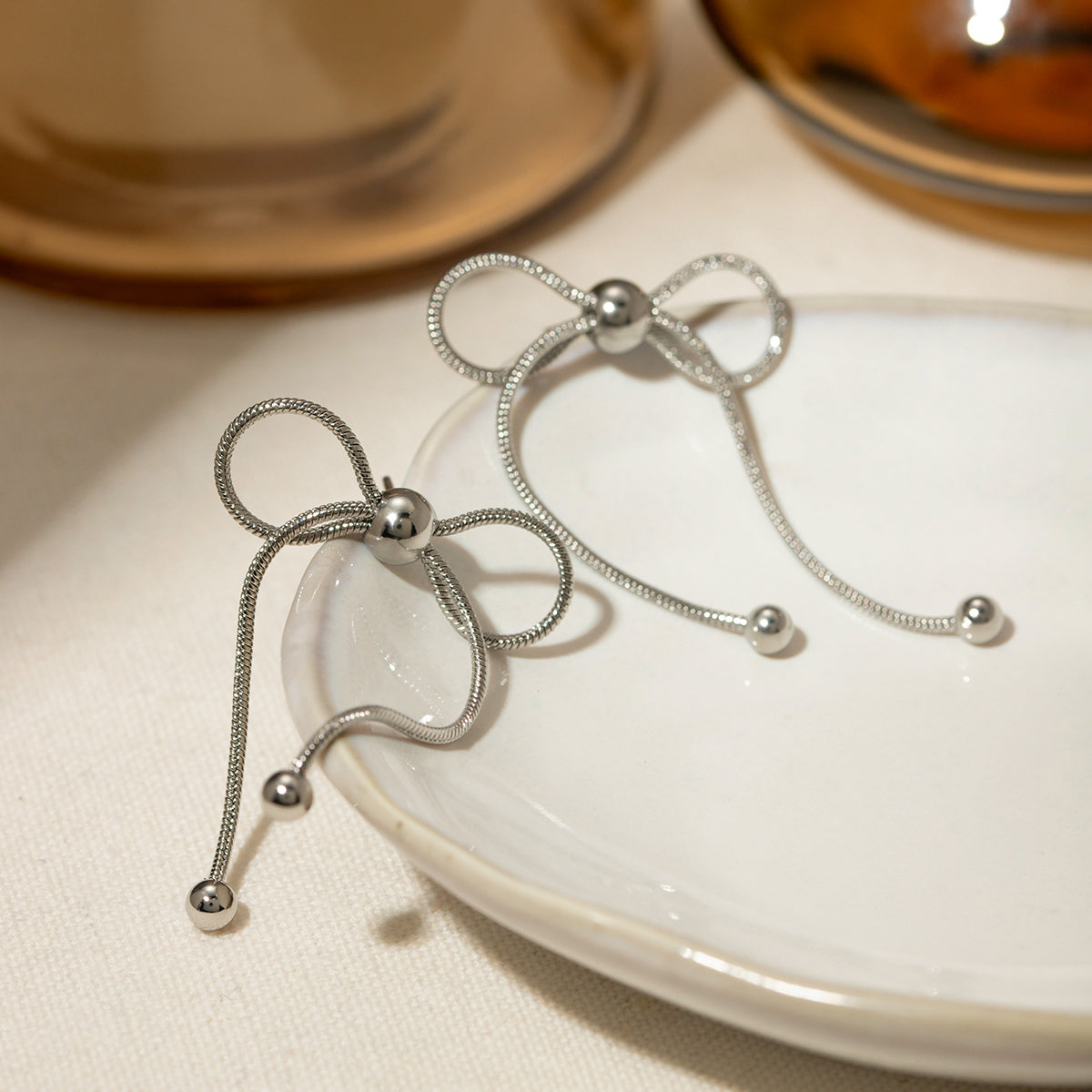 Feel Complete Silver Earrings