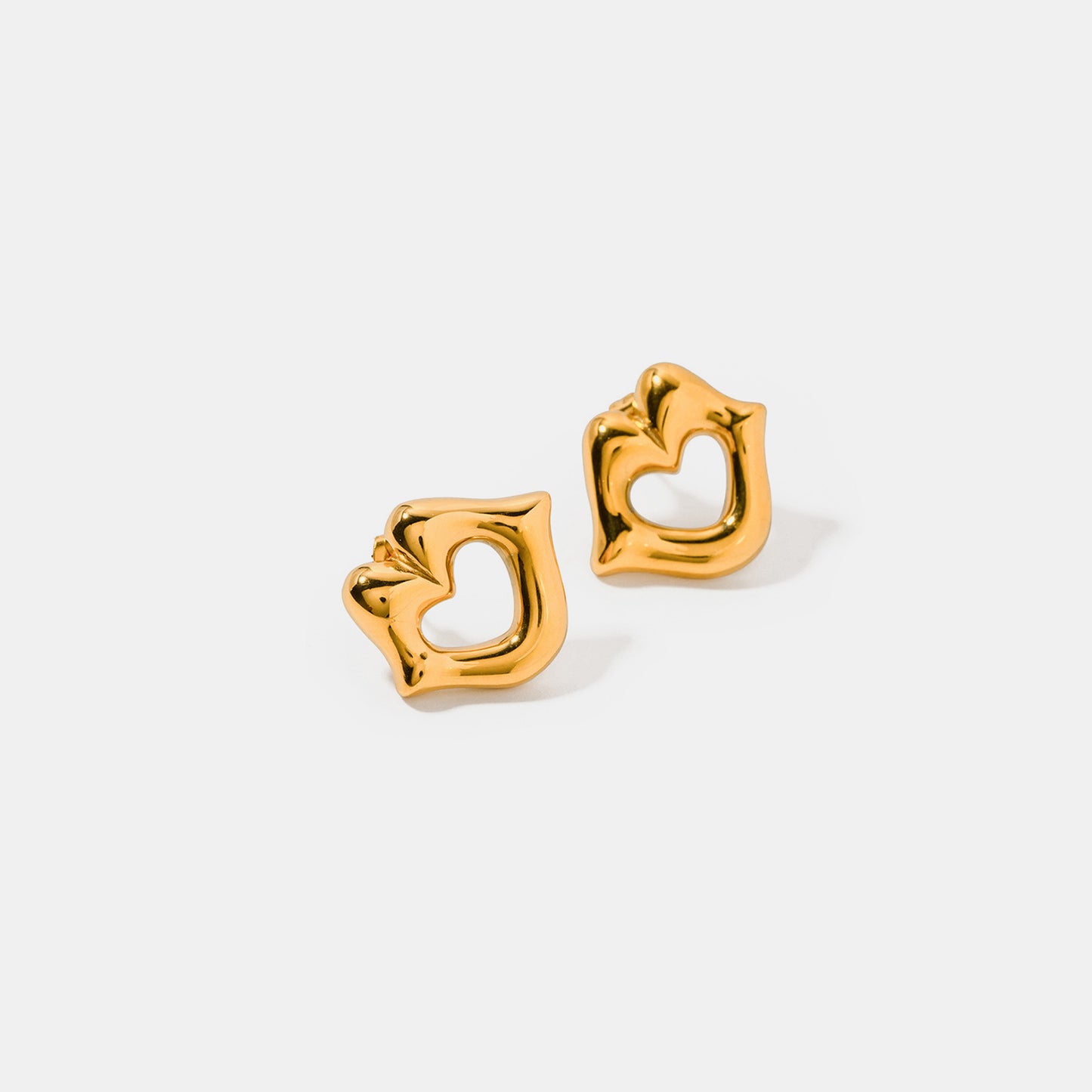 Pucker Up Stud Earrings