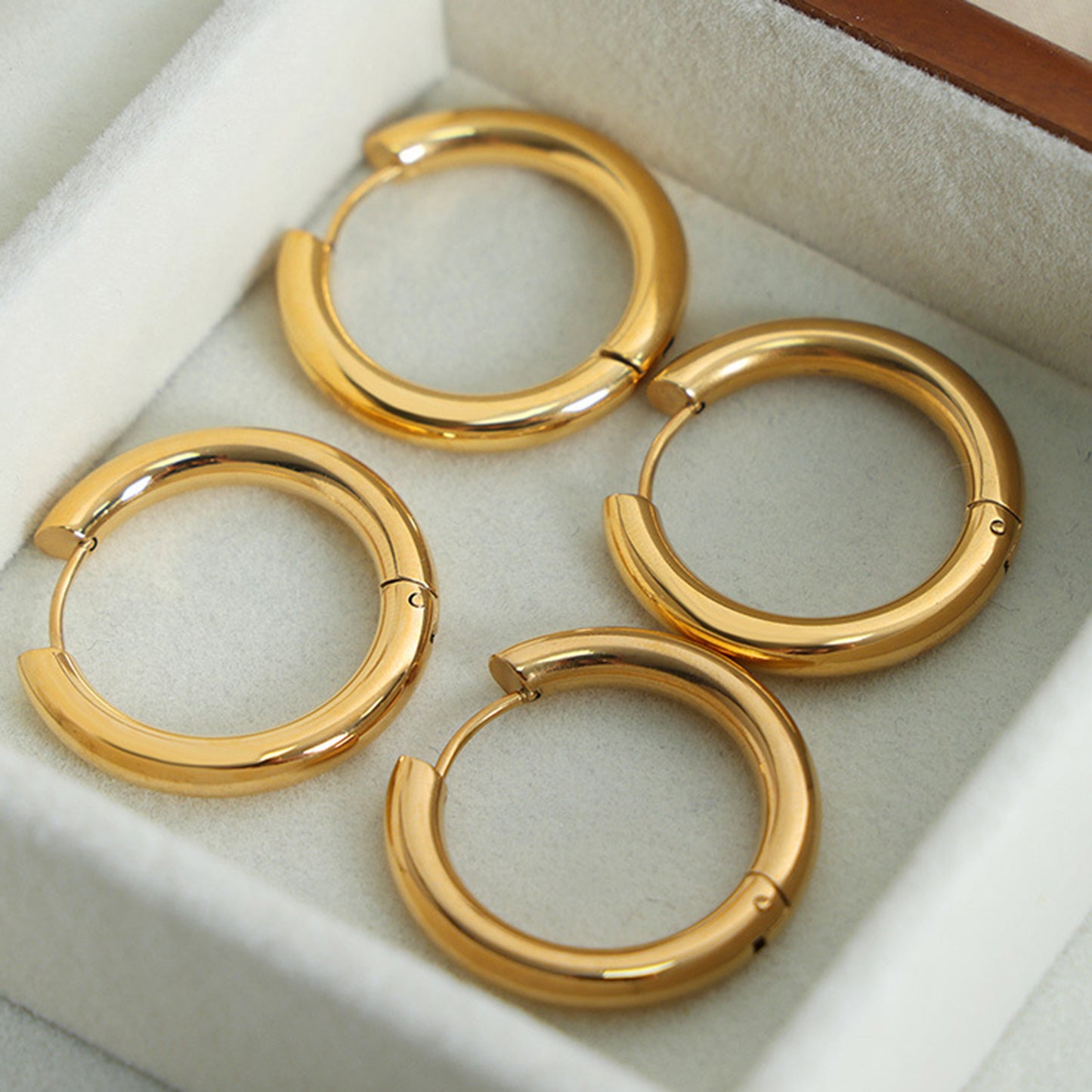 Simple Everyday Hoop Earrings