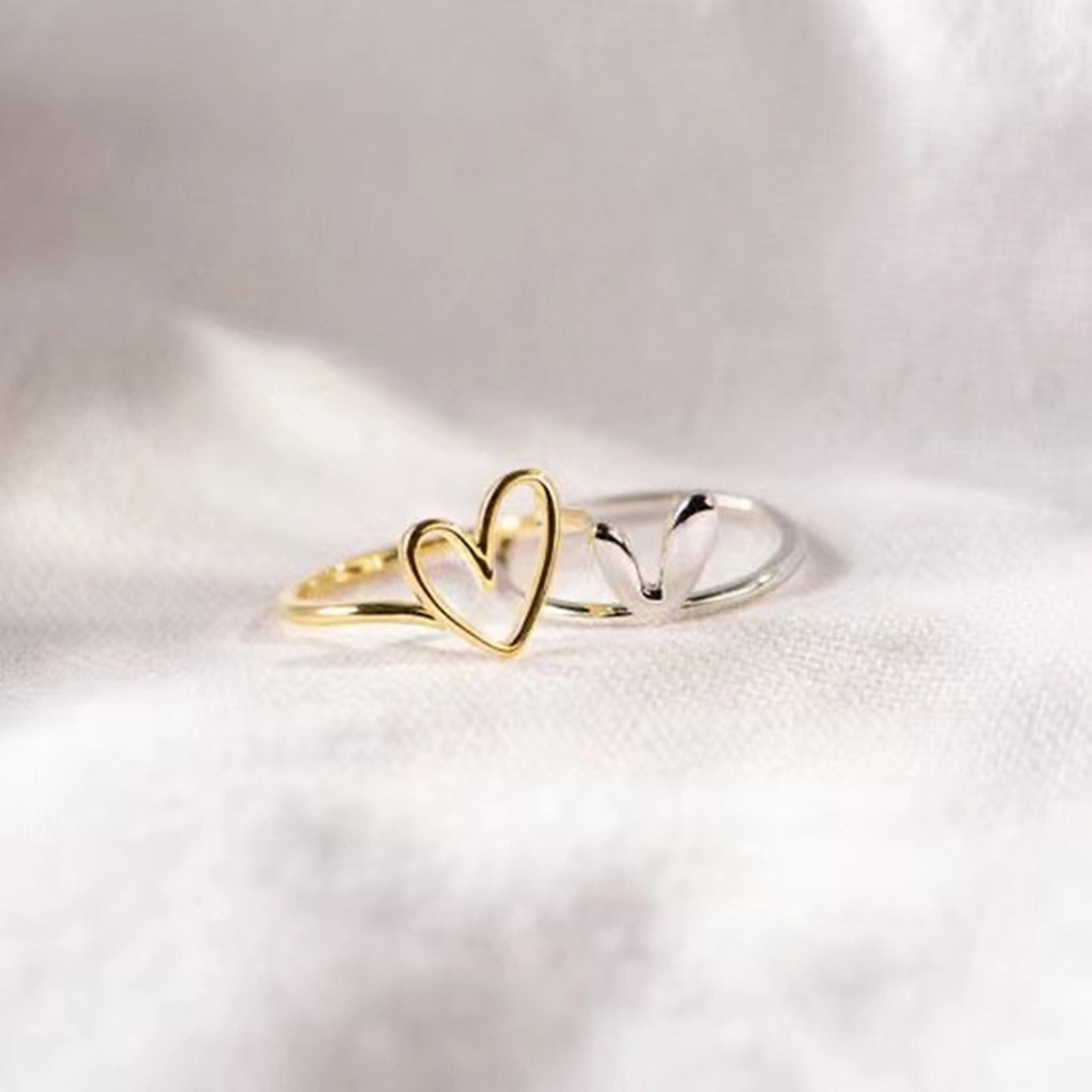 Mixed Metal Self-love Ring