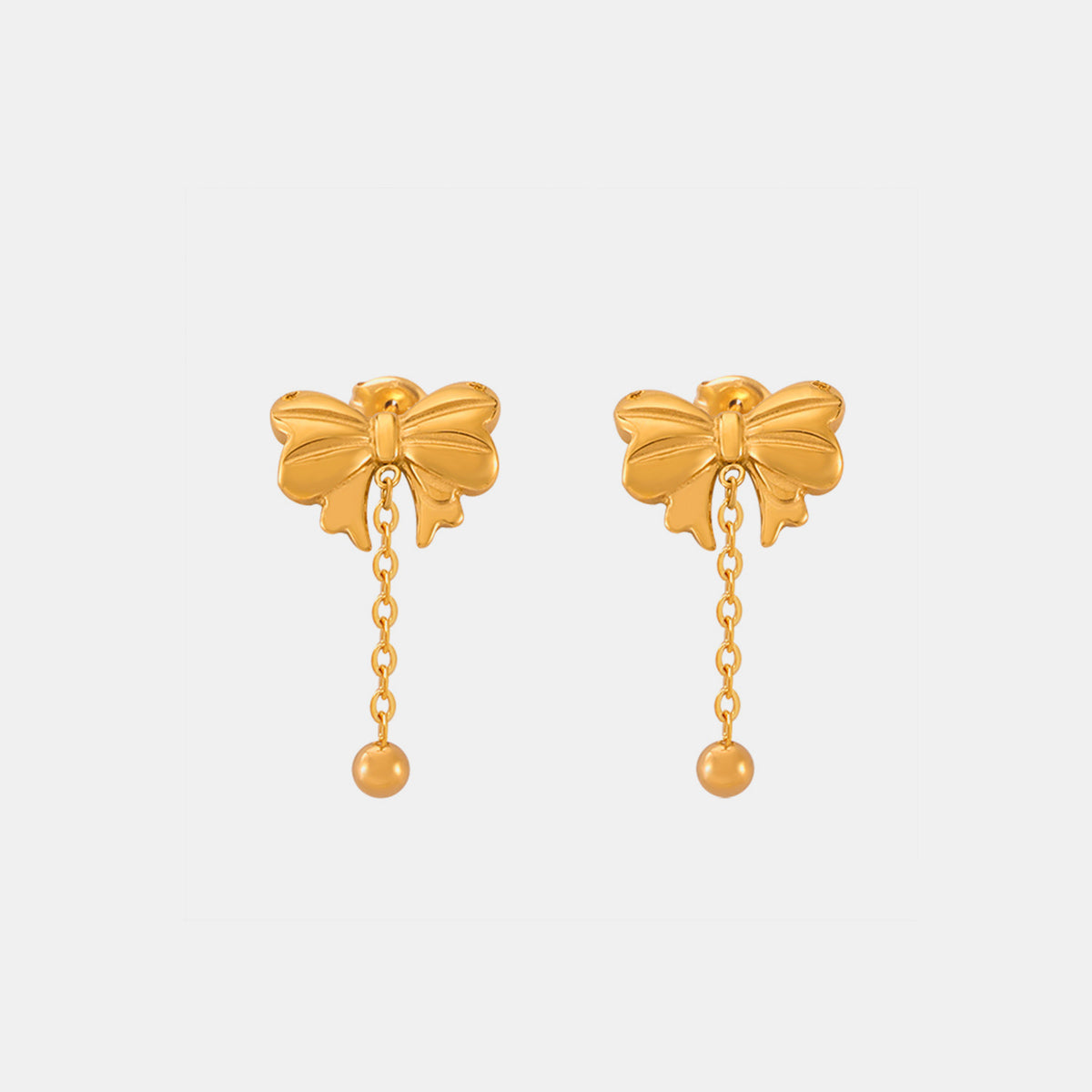 All Tied Up Bow Earrings