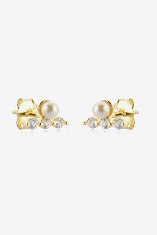 Top Tier Stud Earrings