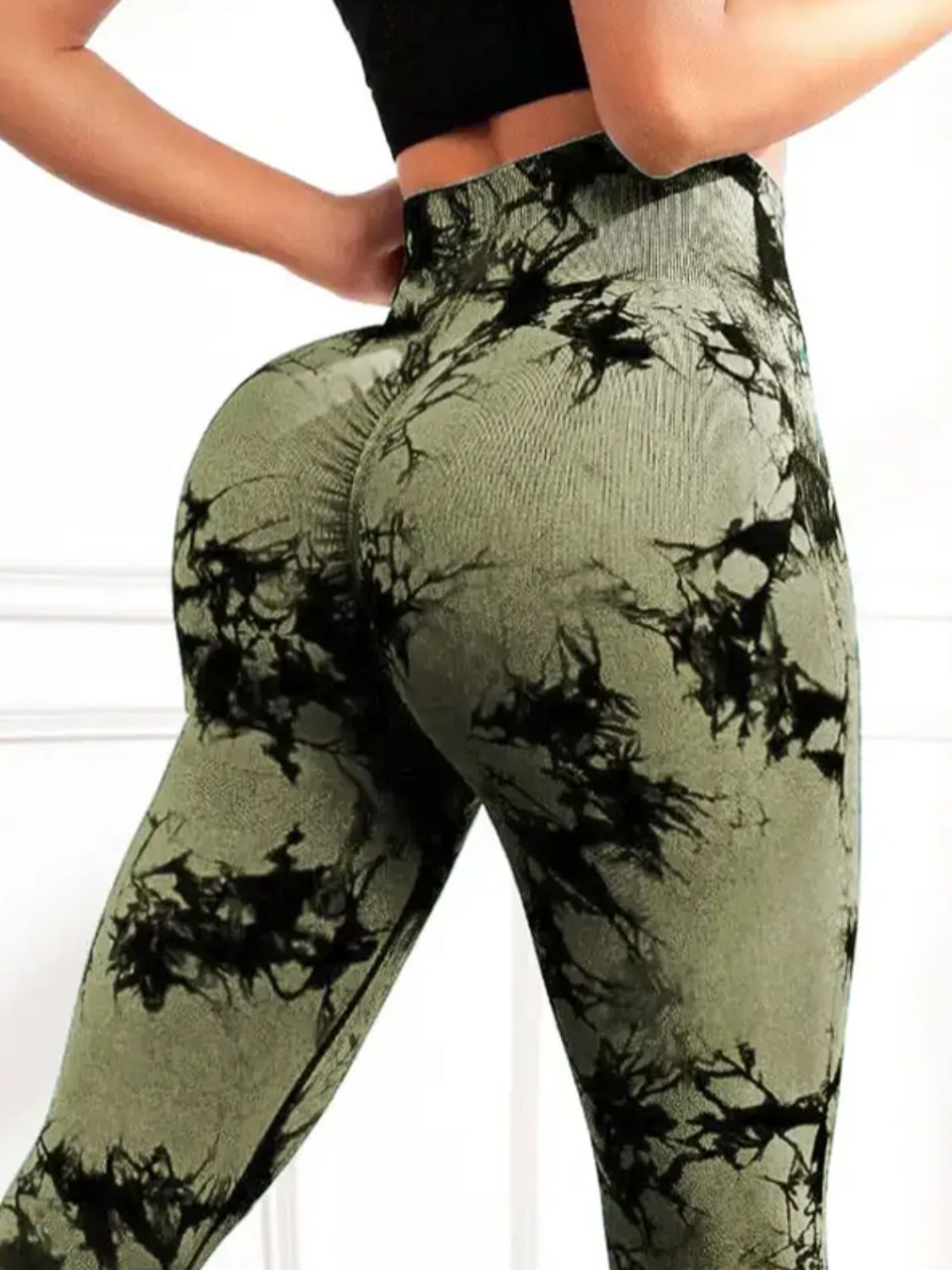 Tie-Dye High Waisted Active Leggings