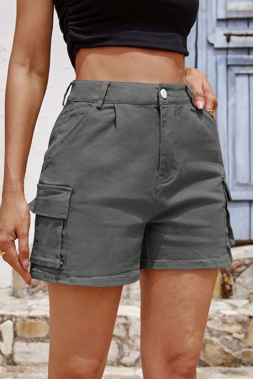 Retro High Waisted Shorts