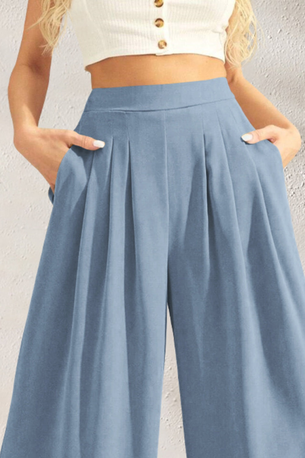 Casual Everyday Wide Leg Pants