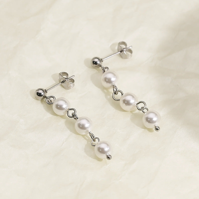 Bubble Up Pearl Earrings