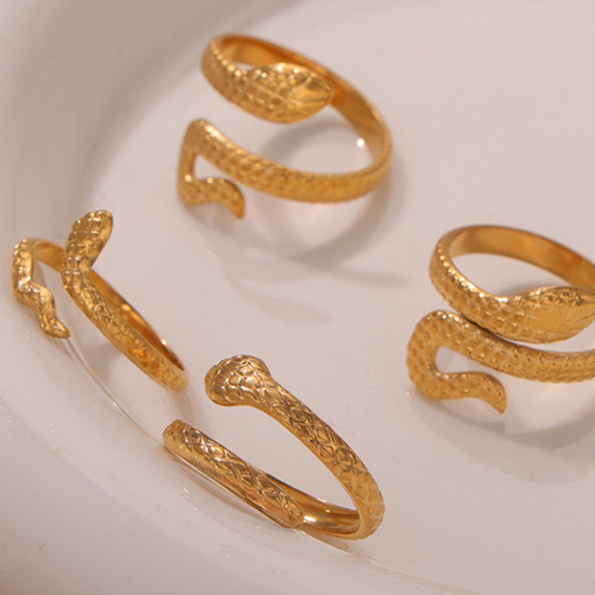 Nagini Gold Serpent Ring