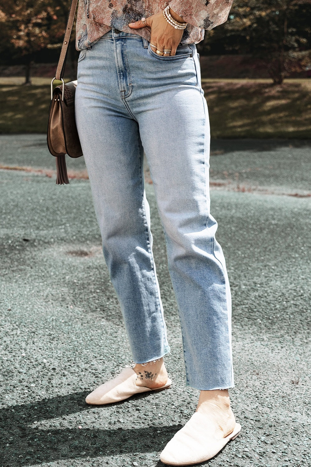 Lightwash Straight Jeans