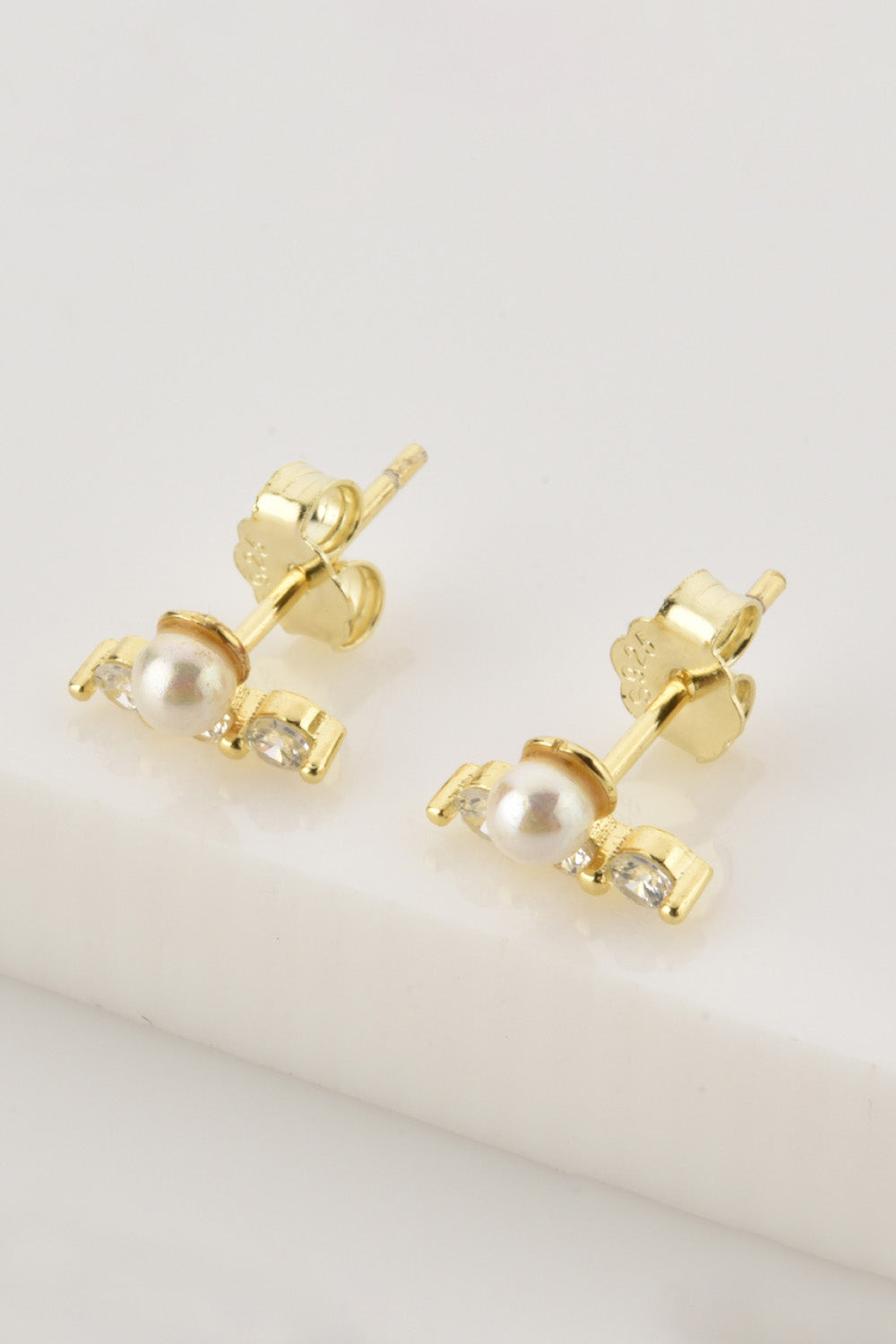 Top Tier Stud Earrings