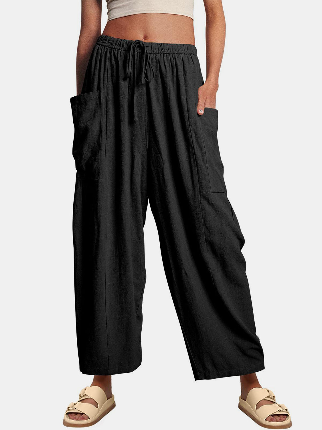 Beach Vibes Wide Leg Pants