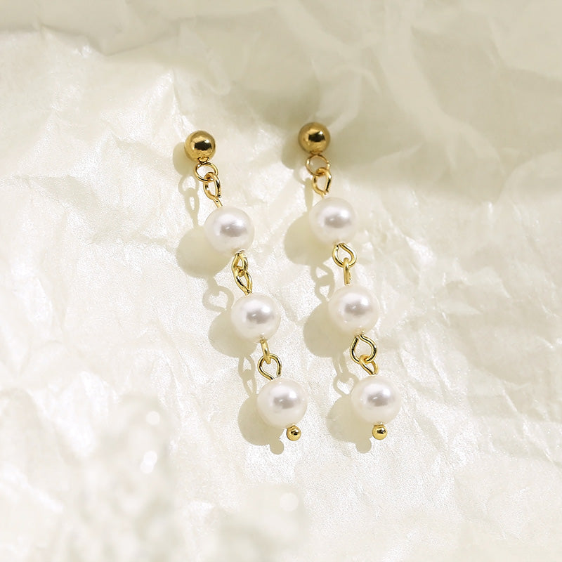 Bubble Up Pearl Earrings