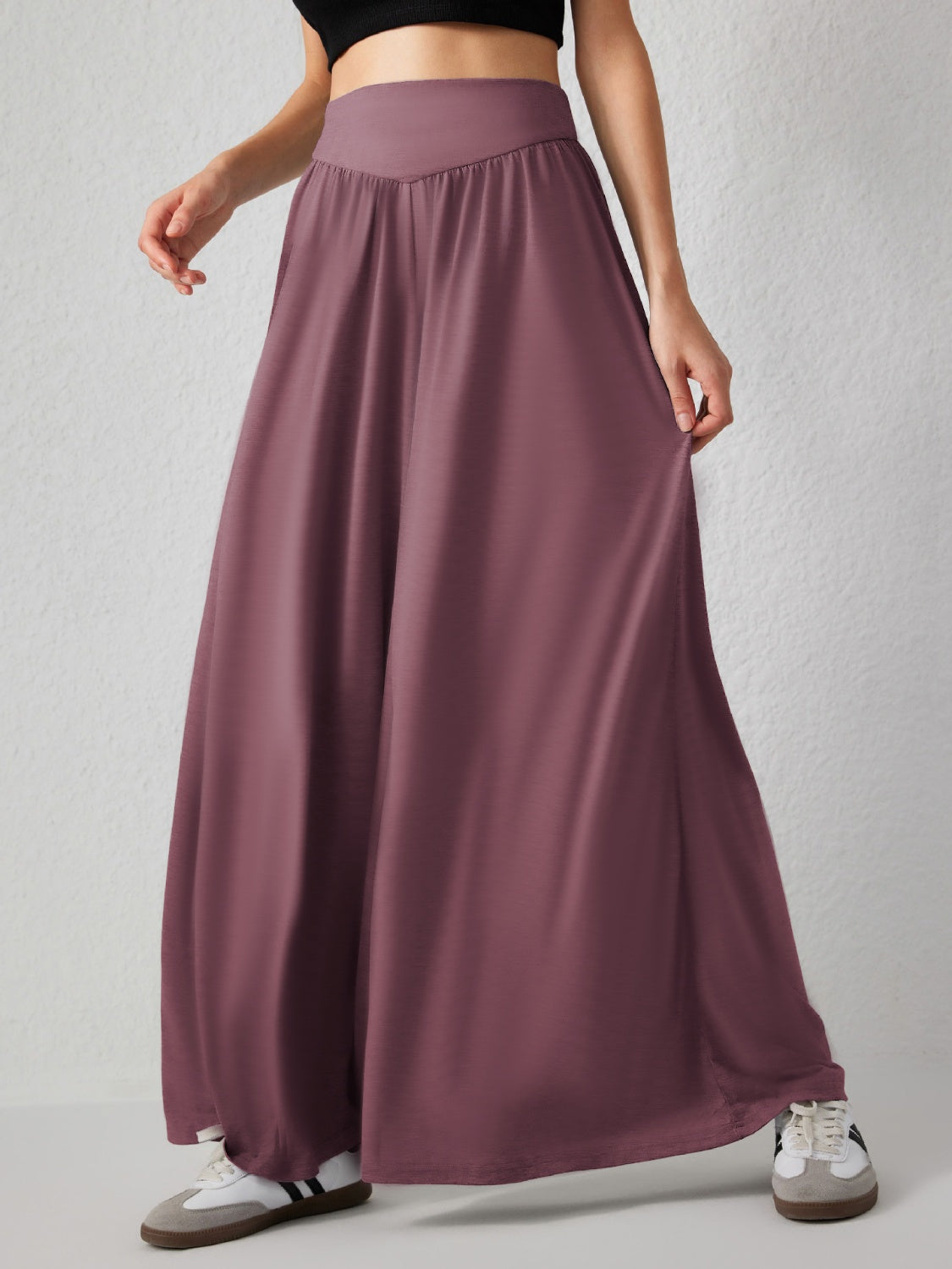 Wide Leg Parachute Pants