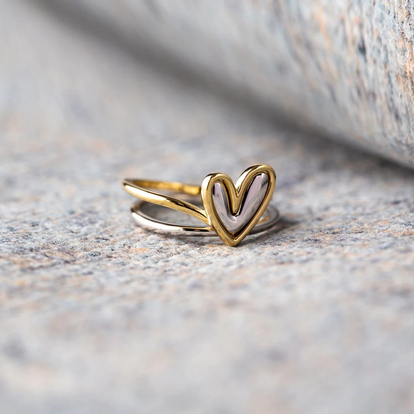 Mixed Metal Self-love Ring