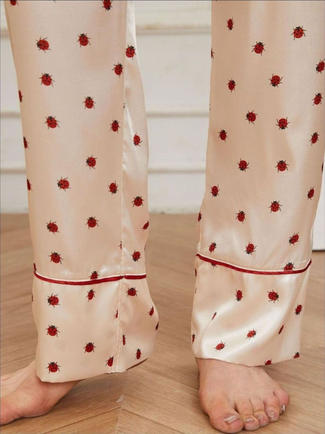 Polka dot Top and Pants PJ Set