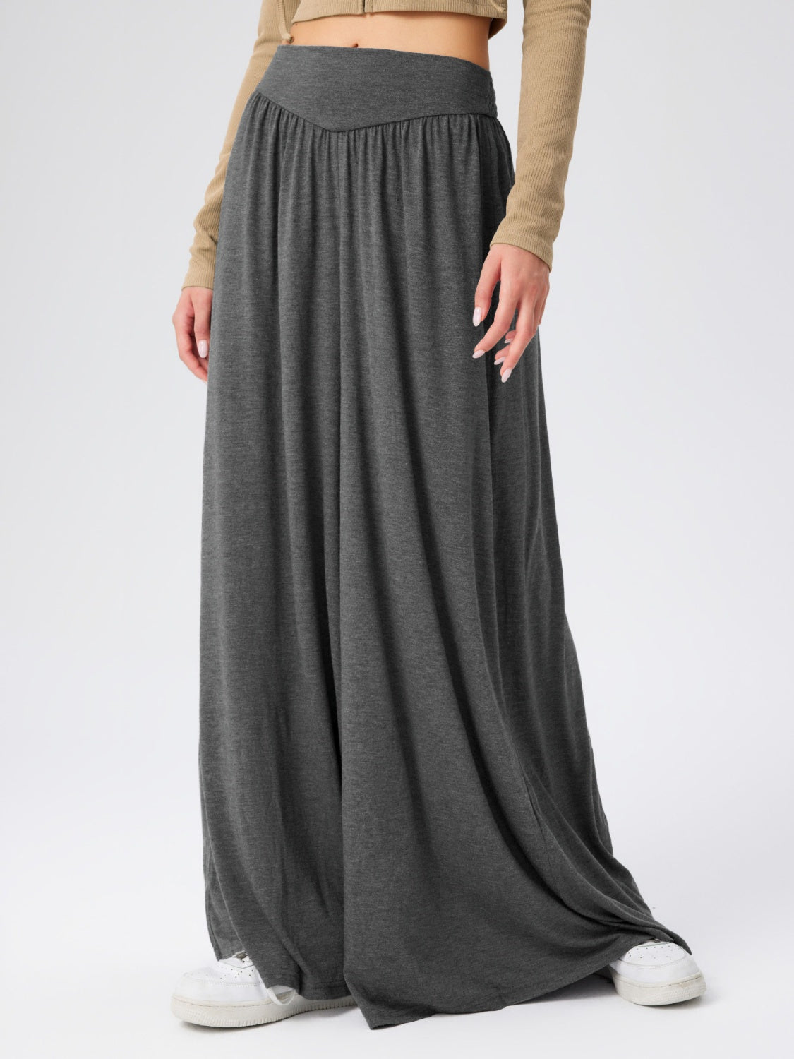 Wide Leg Parachute Pants