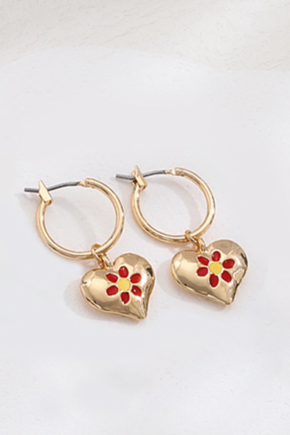 Flower Love Drop Earrings