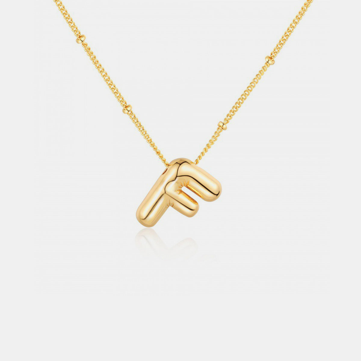 That's My Name Initial Necklace A-J