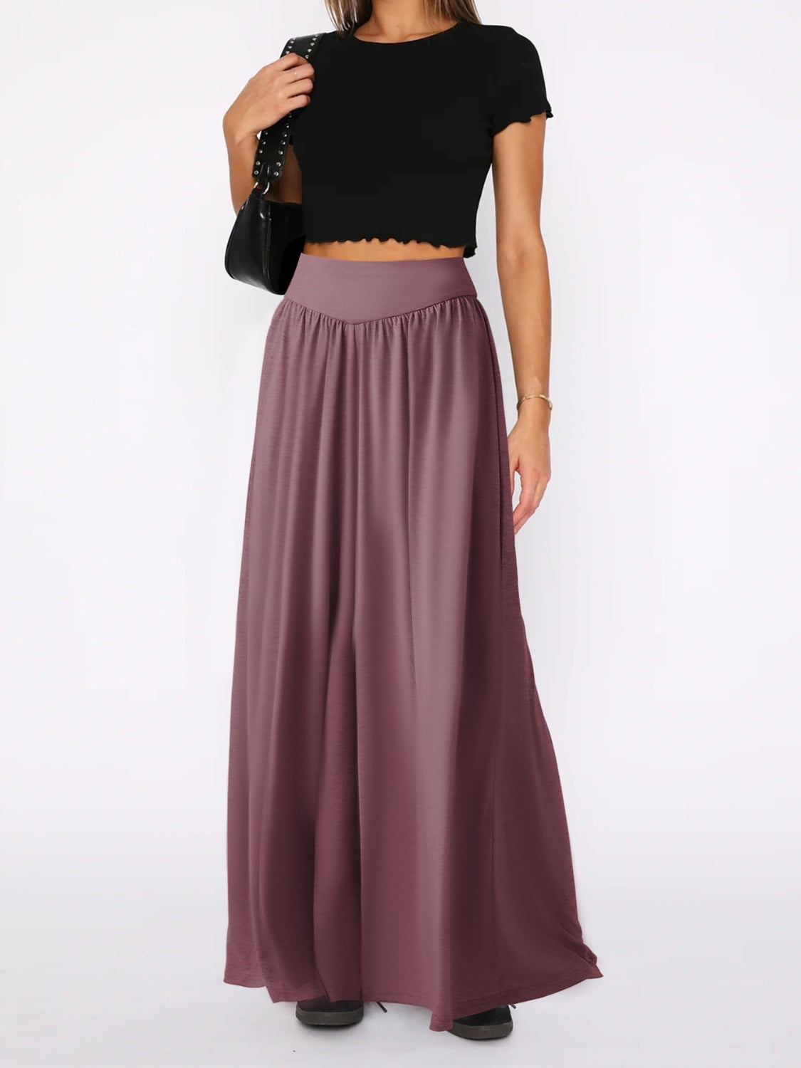 Wide Leg Parachute Pants