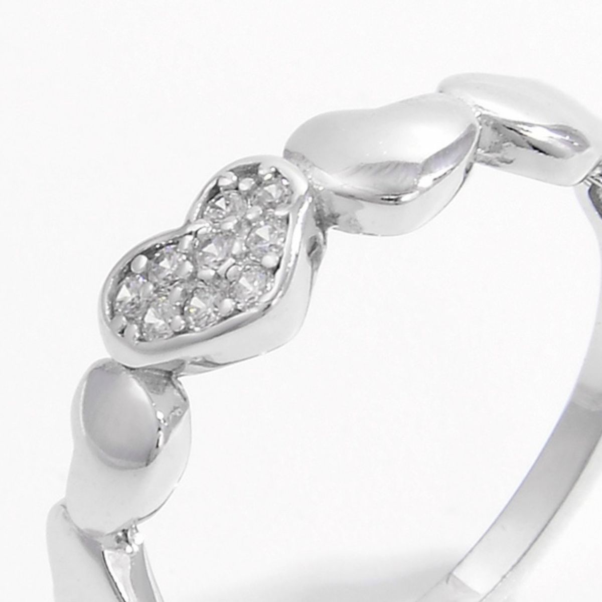 All the Love Platinum-plated Ring