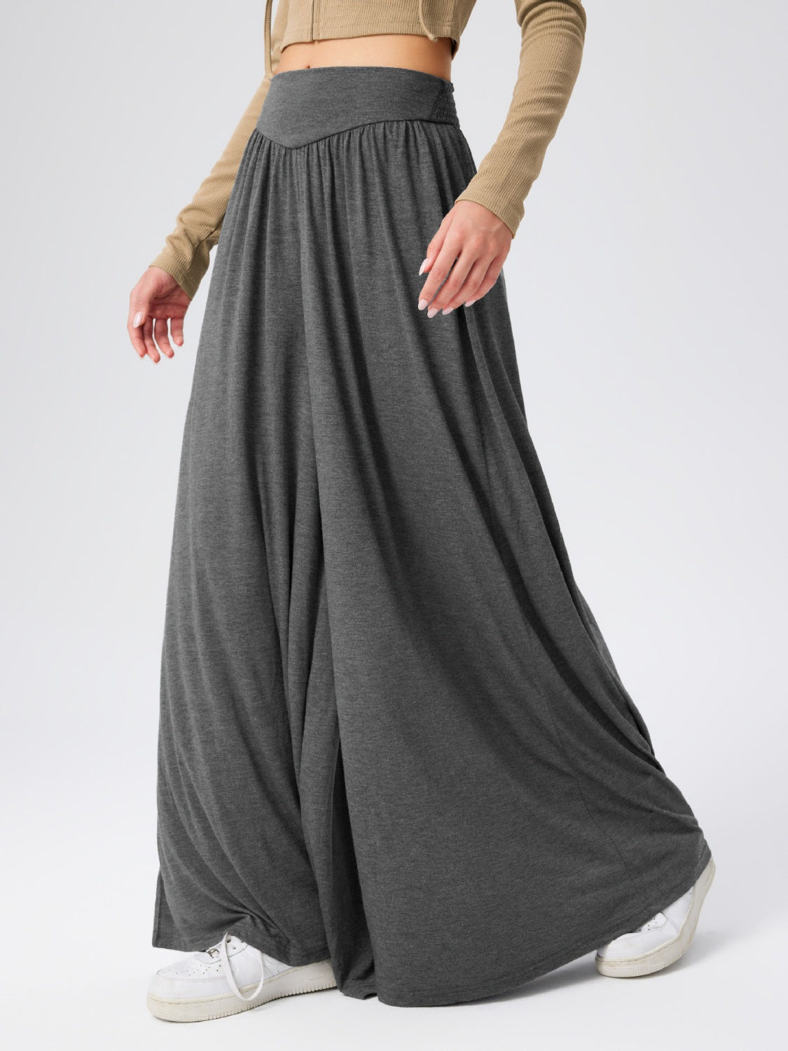 Wide Leg Parachute Pants