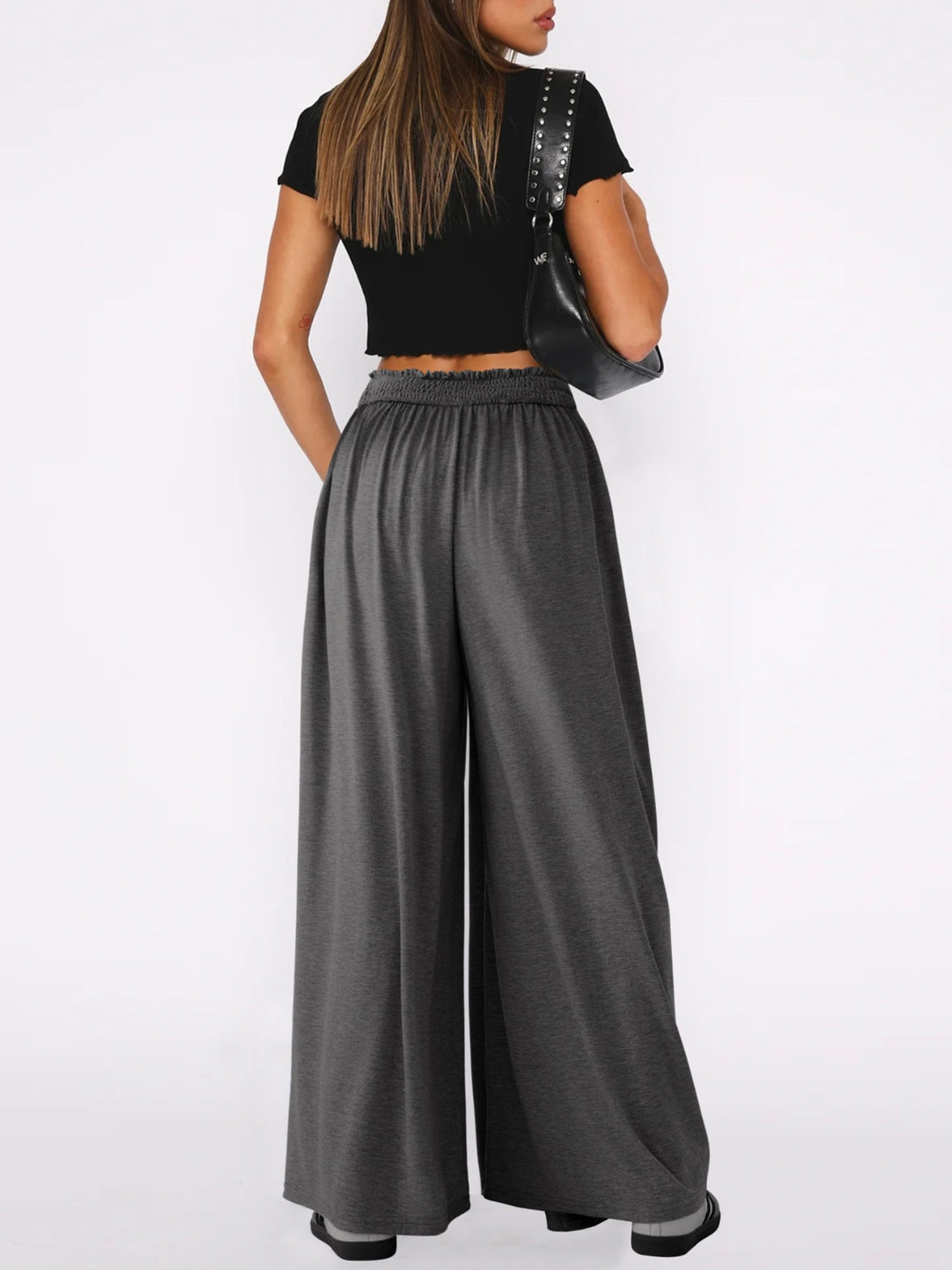 Wide Leg Parachute Pants