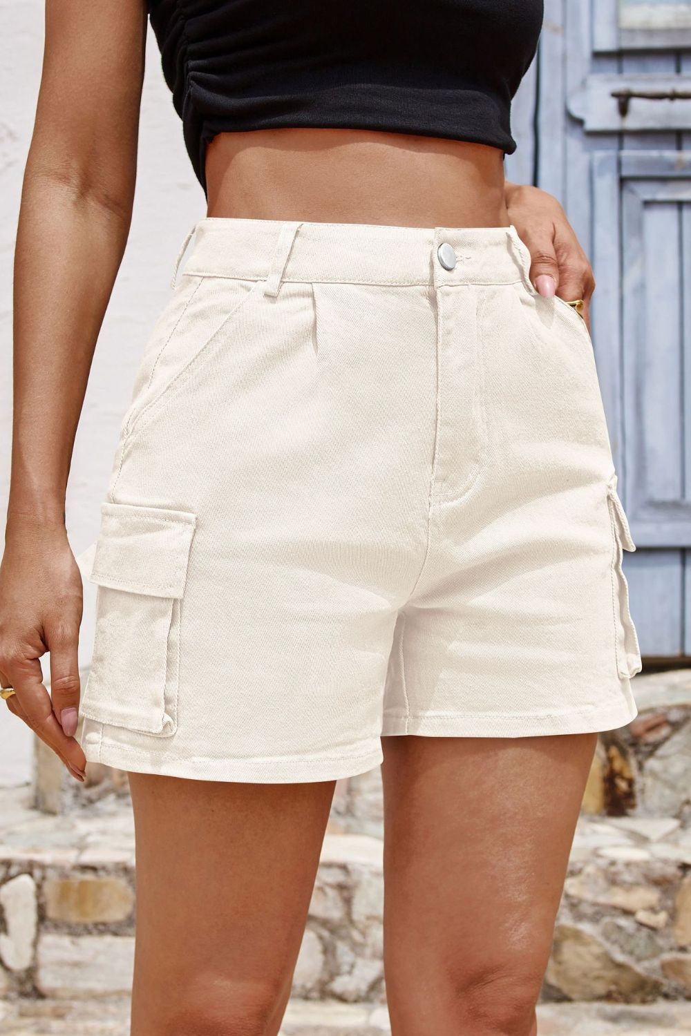 Retro High Waisted Shorts