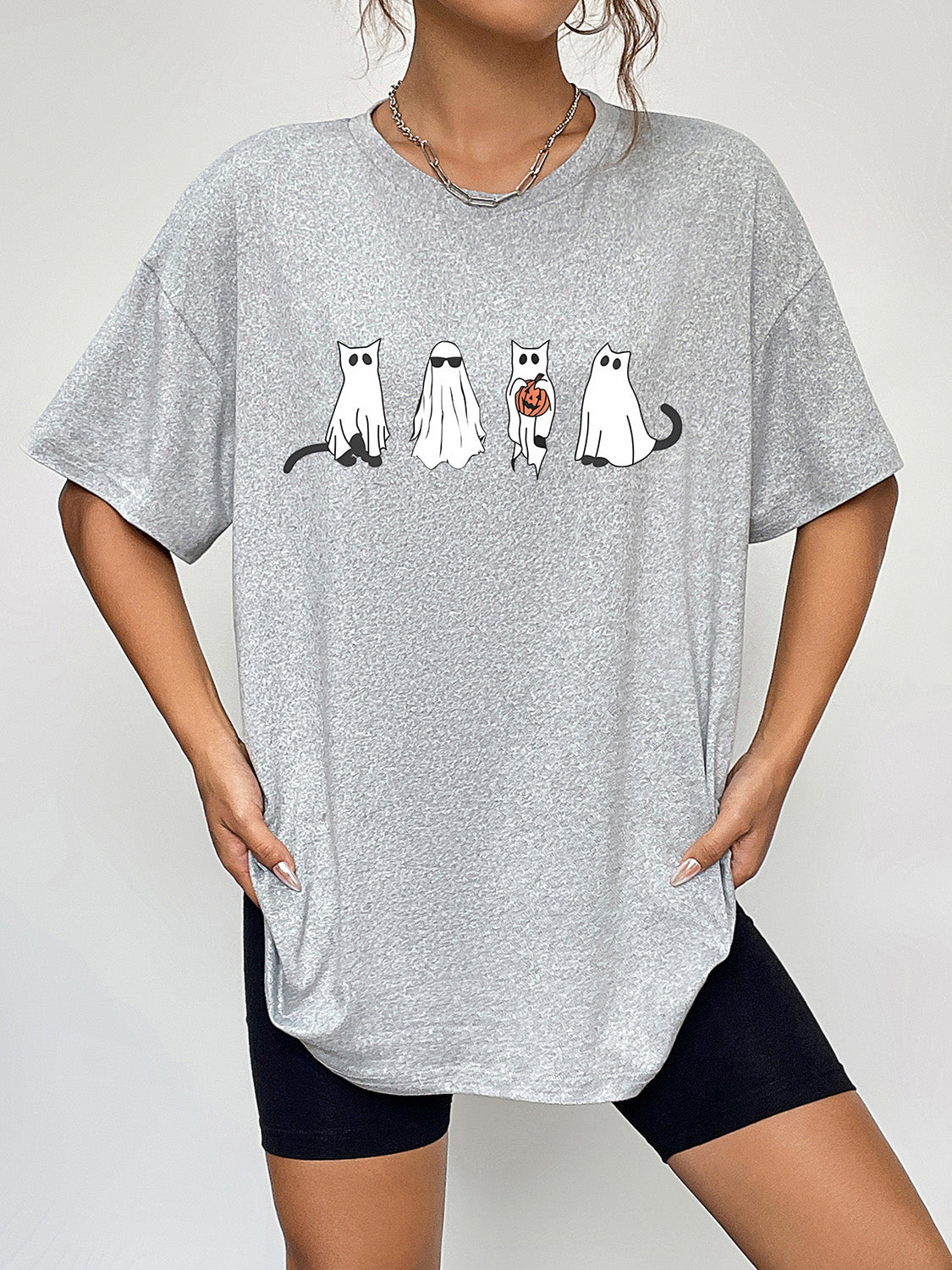 Kitty Ghost T-Shirt