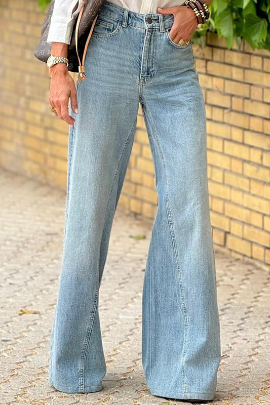 High Waisted Bootcut Jeans