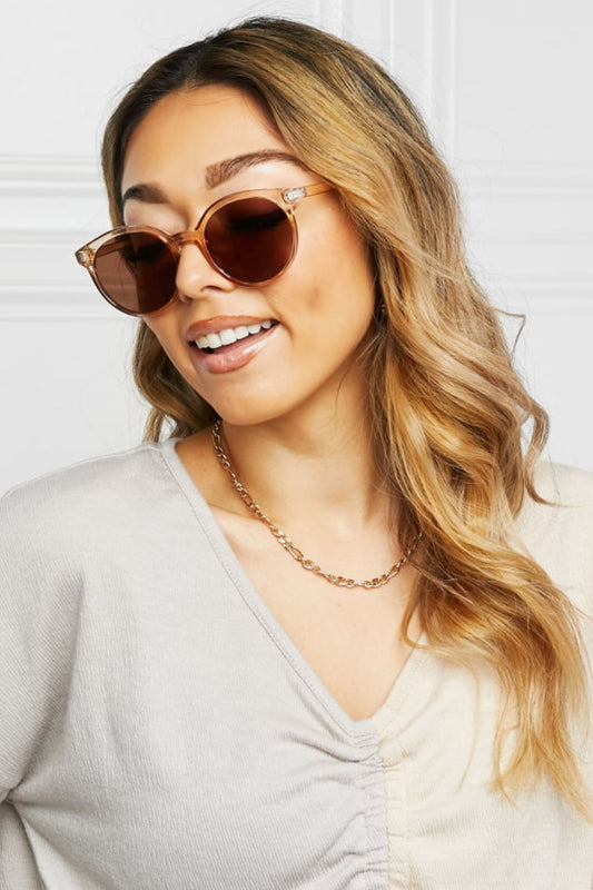 Simple Round Frame Sunglasses