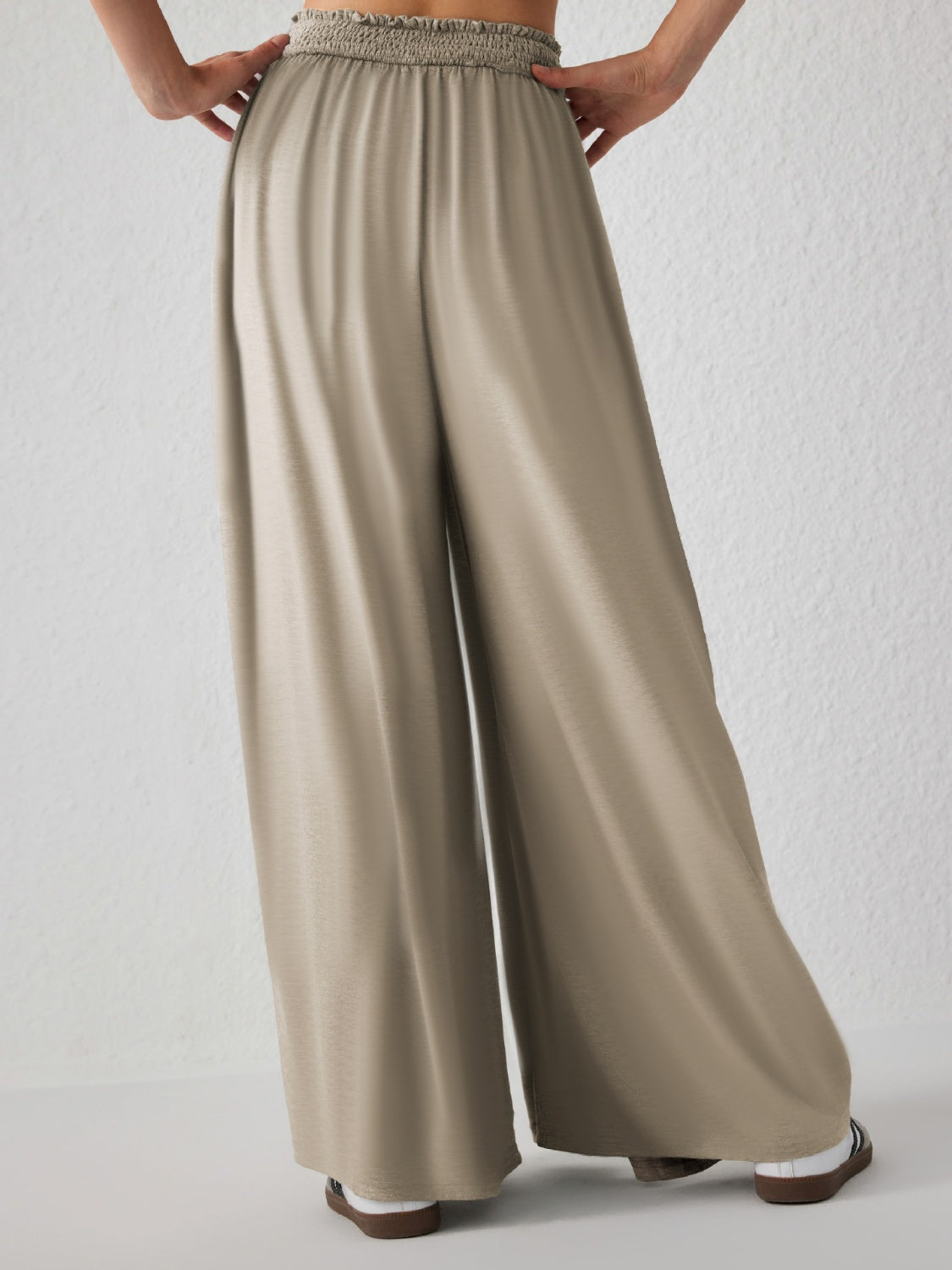 Wide Leg Parachute Pants