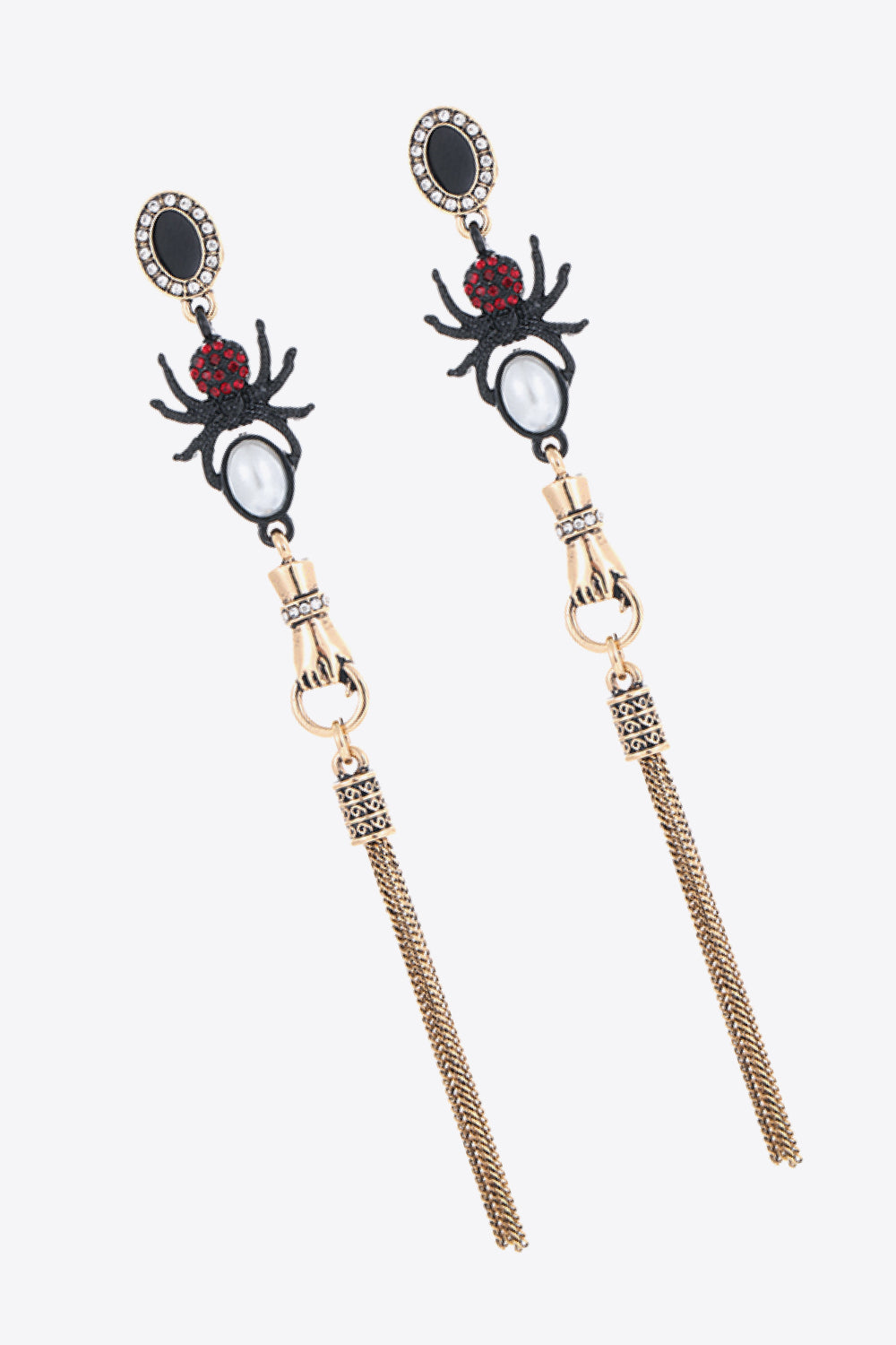 Itsy Bitsy Spider Drop Earrings