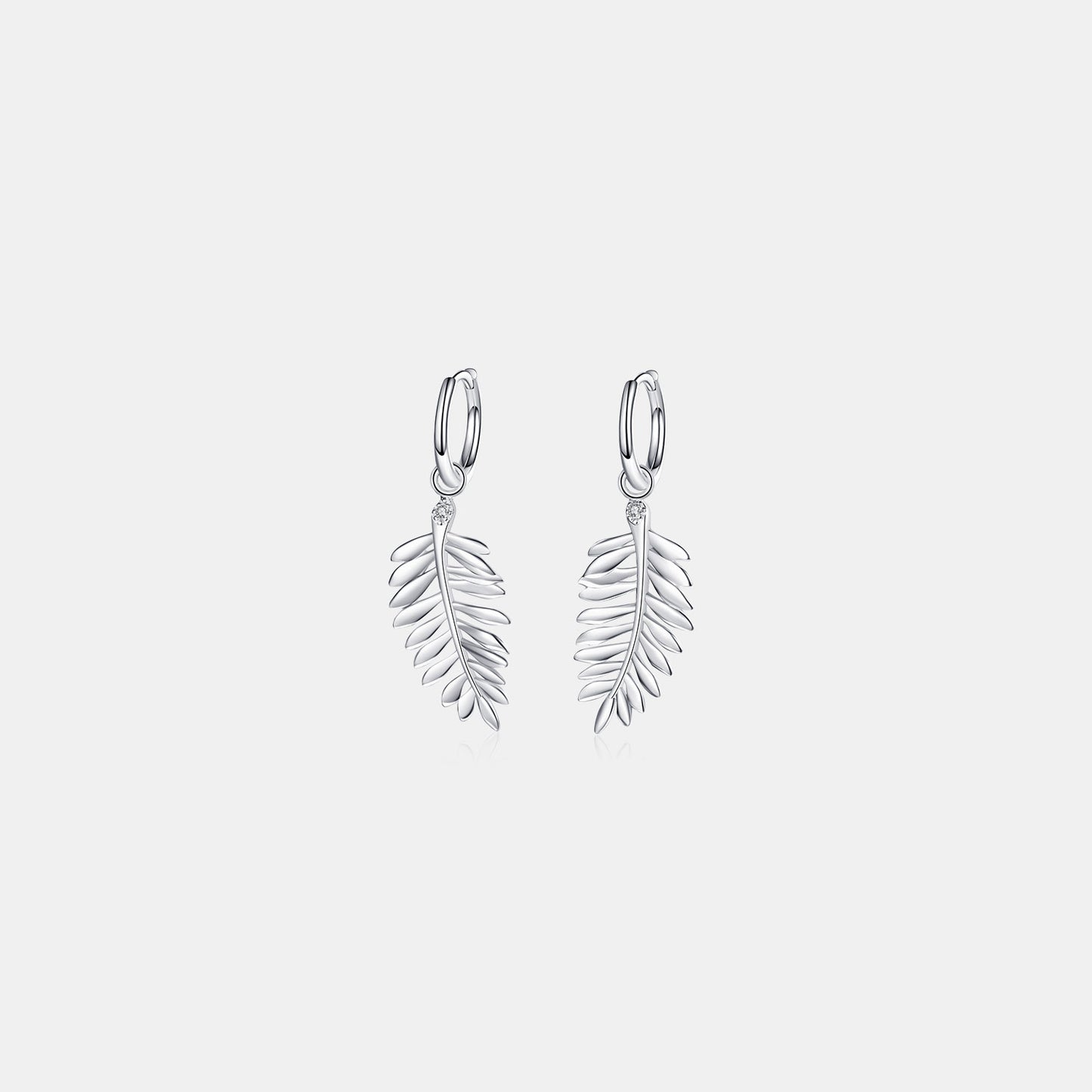 Palm Frond Earrings