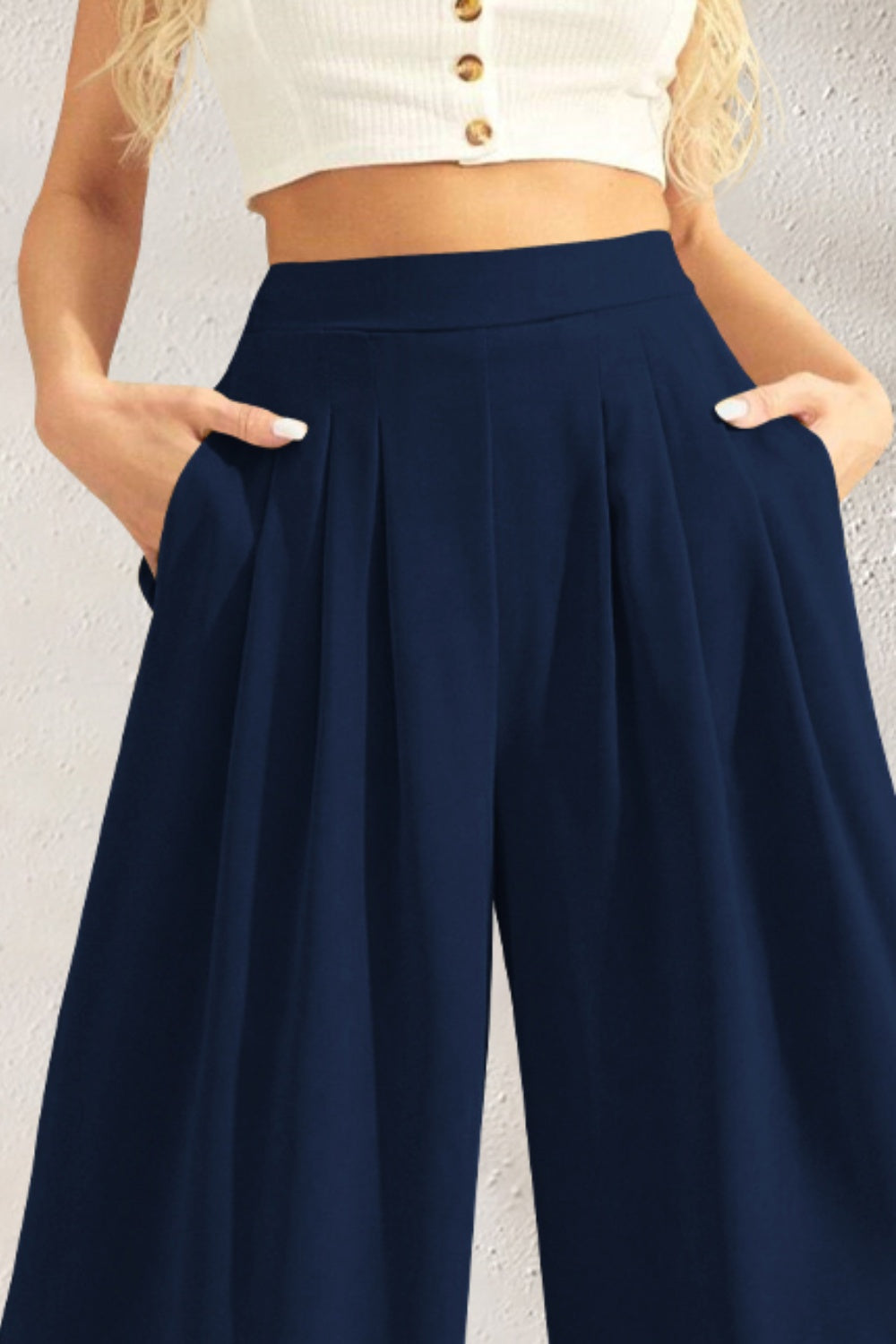 Casual Everyday Wide Leg Pants