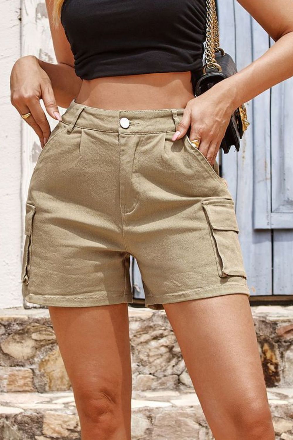 Retro High Waisted Shorts