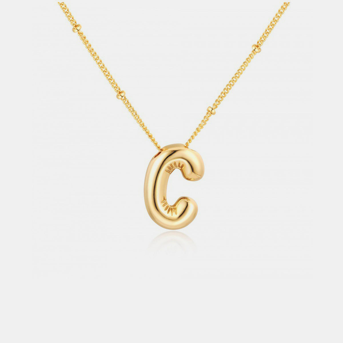 That's My Name Initial Necklace A-J