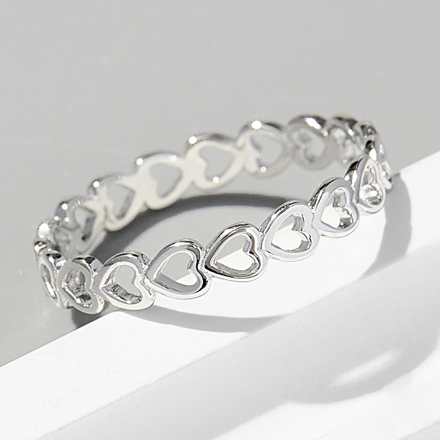 Heart Linked Ring