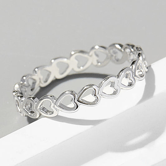 Heart Linked Ring