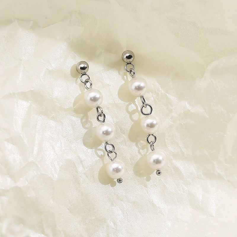 Bubble Up Pearl Earrings